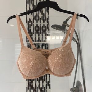 Torrid Bra - Beautiful Cream Color Lace Push up